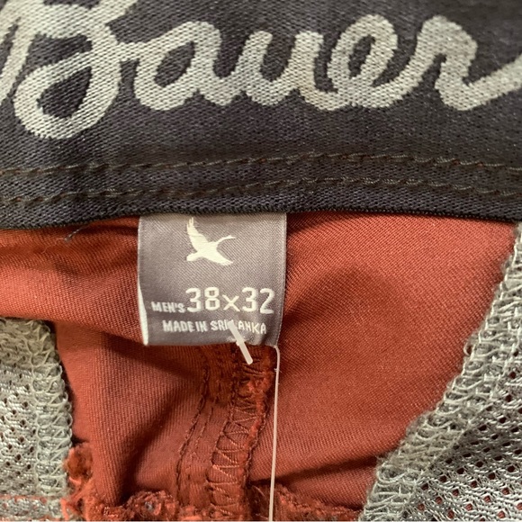 EDDIE BAUER Flex Chino NWT Uzbek 38/32. #78 - Picture 11 of 12